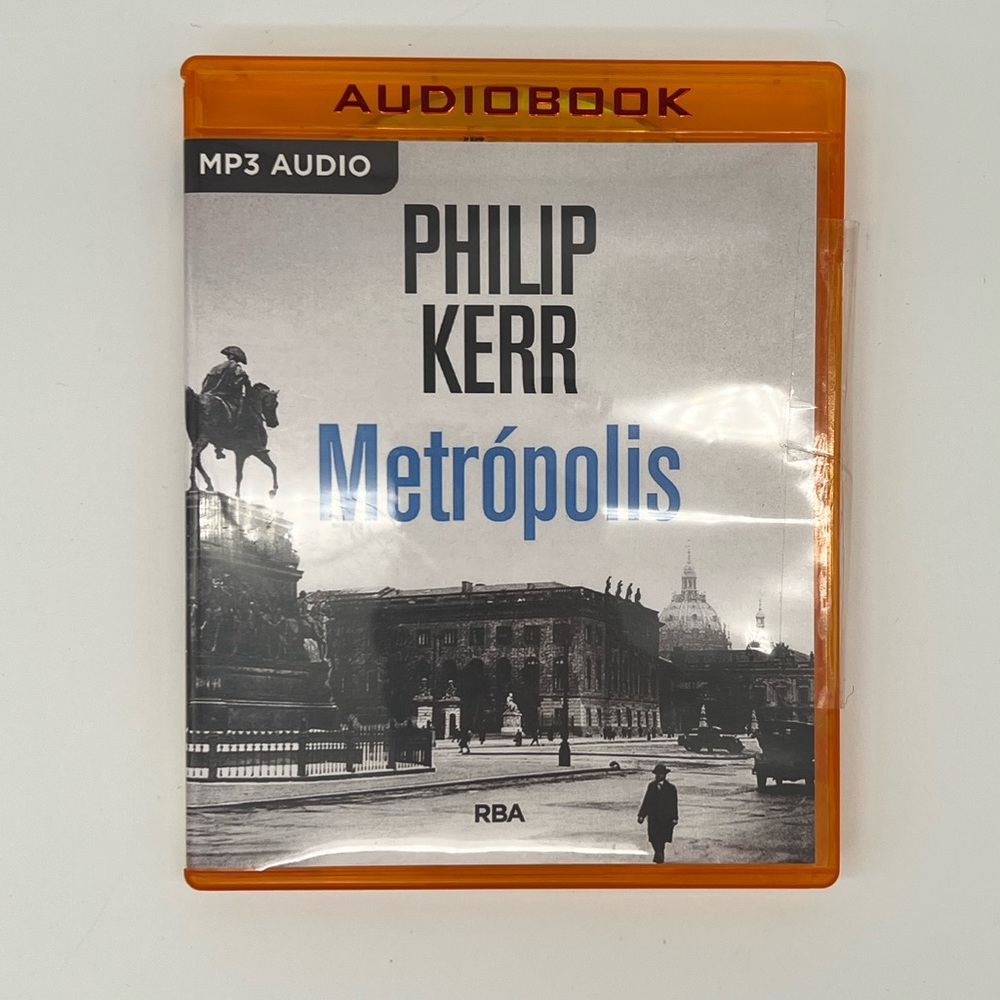 Audio Book-Metropolis by Philip Kerr IN SPANISH New in Sealed Package